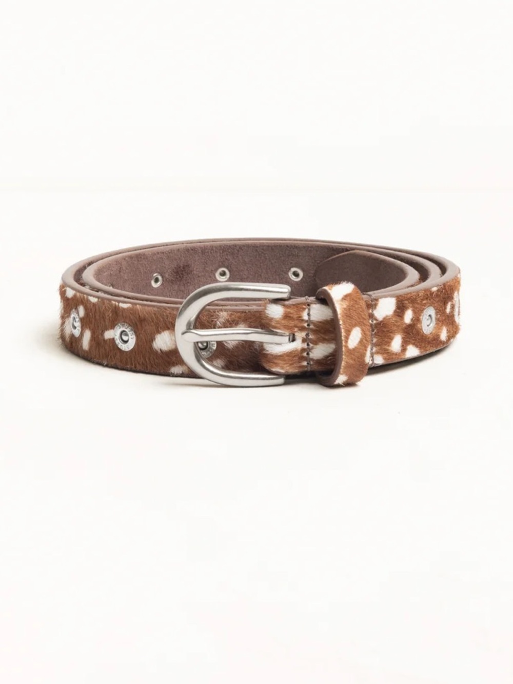 Stussy Rivet Stud Belt - Hairy Deer Pattern